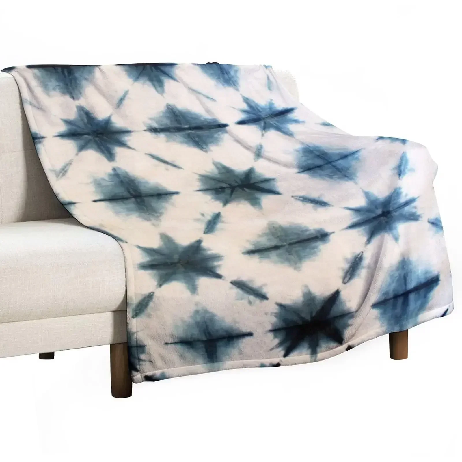 Shibori Tie Dye - Шибори тай-дай, плед из индиго, манга,
