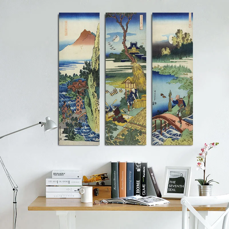 Japanese Lifestyle Gifts - Японская декоративная живопись Ukiyoe, постеры и