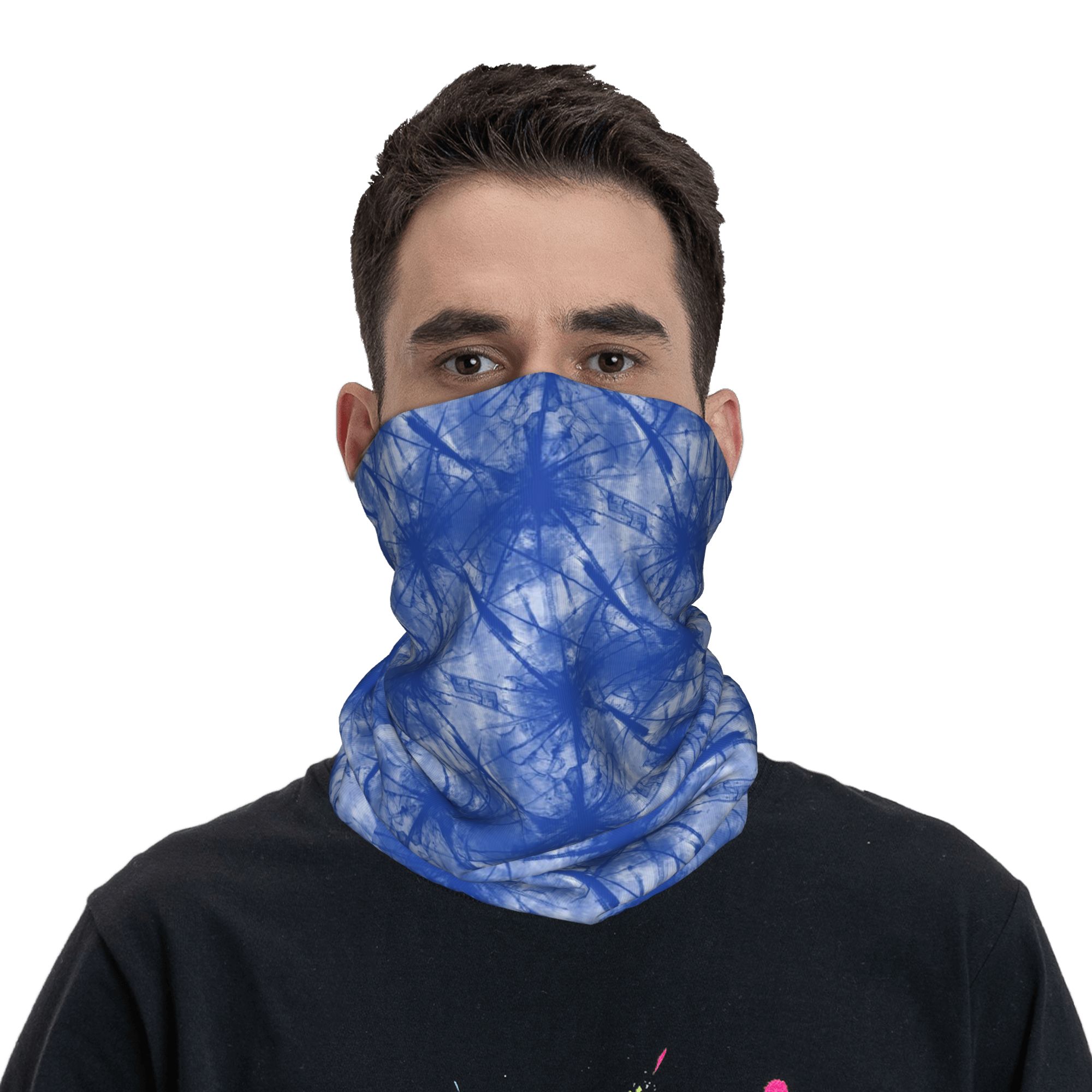 Многофункциональный шарф-банда – обзор и цена Shibori Tie Dye