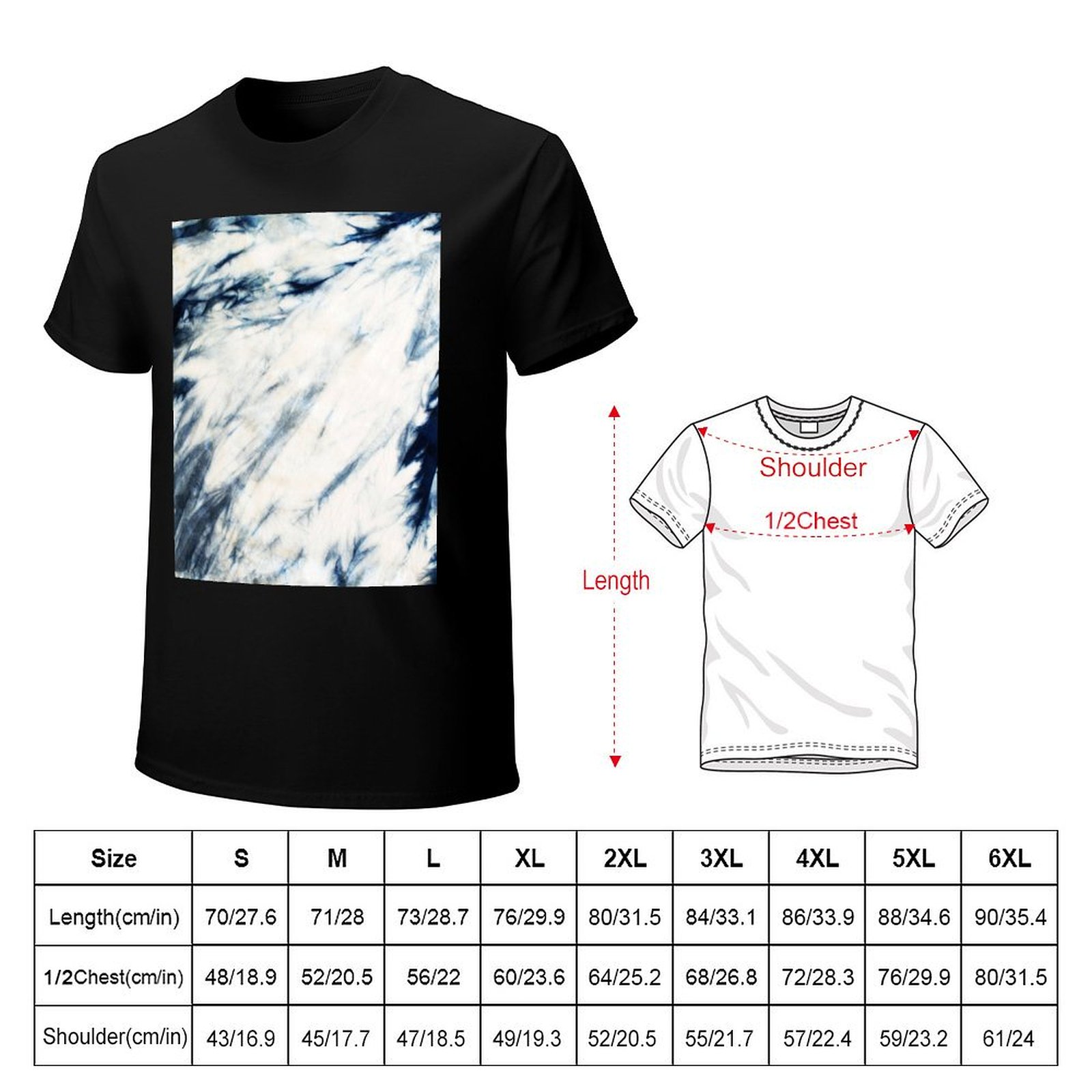 Футболка Shibori Indigo Marble – обзор и цена Shibori Tie Dye