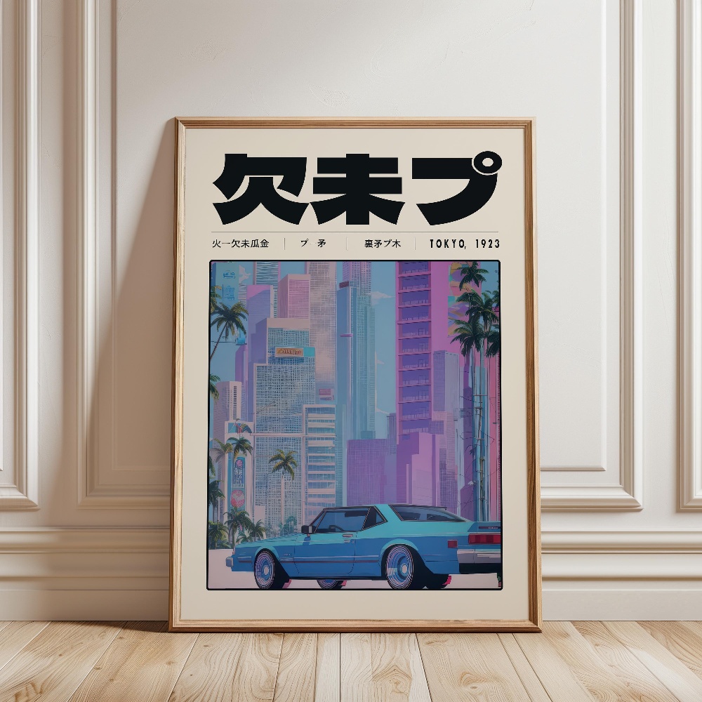 Ретро-постеры в стиле Tokyo Va – обзор и цена Japanese Culture Lifestyle